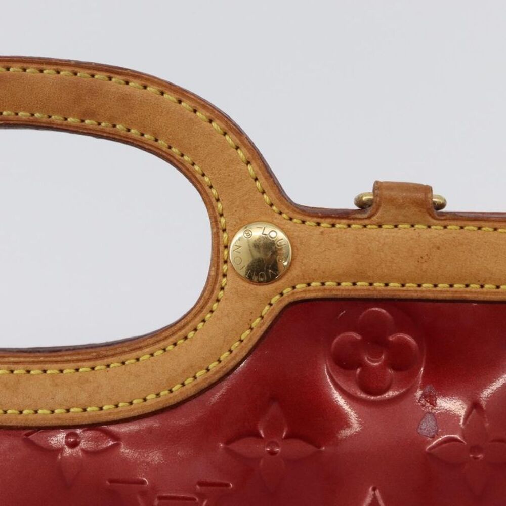 Louis Vuitton Roxbury Drive Handbag Monogram Vernis Red Patent_Leather Handbag - Picture 13 of 16